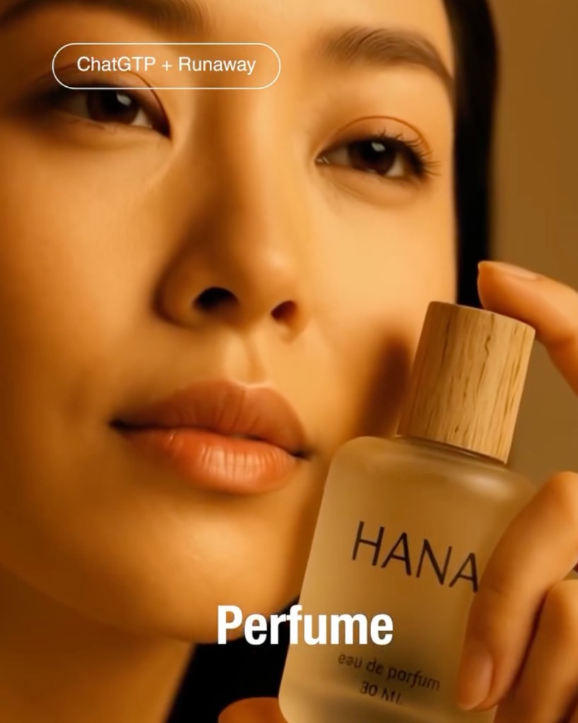 Hana perfume campaign